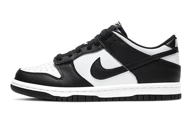 Nike Dunk Low Black Low top Skateboard Shoes GS Black White купить в интернет-магазине Yoocart с быстрой доставкой по России.