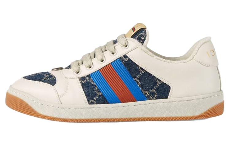 GUCCI Women's Screener 'GG Canvas Denim Ivory' Women's