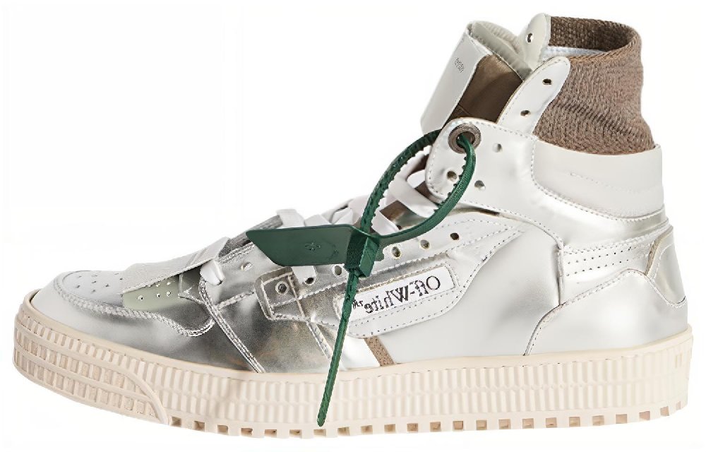 OFF WHITE 3.0 Off Court High 'Silver Brown Green'