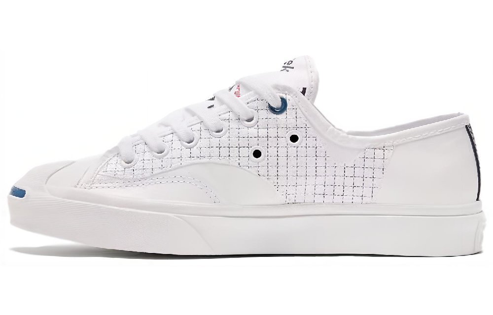 Converse Jack Purcell Rally Low Tyvek White Princess Blue