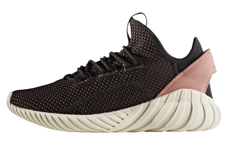 Adidas Tubular Doom Core Black Raw Pink Women's
