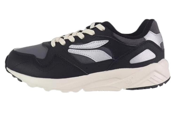 361° Cushioning Anti-Slip And Wear-Resistant Height Increasing Low-Top Casual Shoes Men's Black Gray