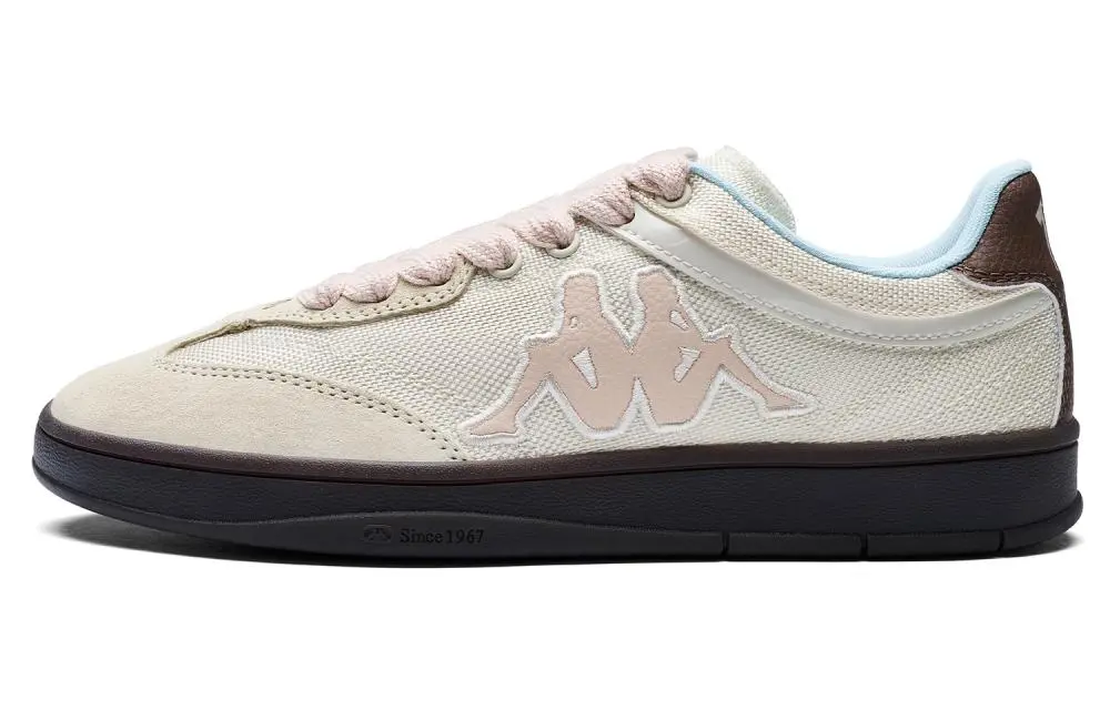 Kappa Tifo Back to Back Abrasion Resistant Low Top Skateboard Shoes Women's Winter Day White