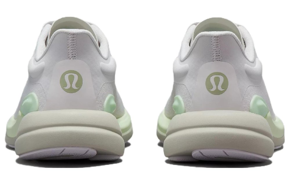 Lululemon Chargefeel Shock Absorbers Slip Resistant Low top Running Shoes Women's Gray Green