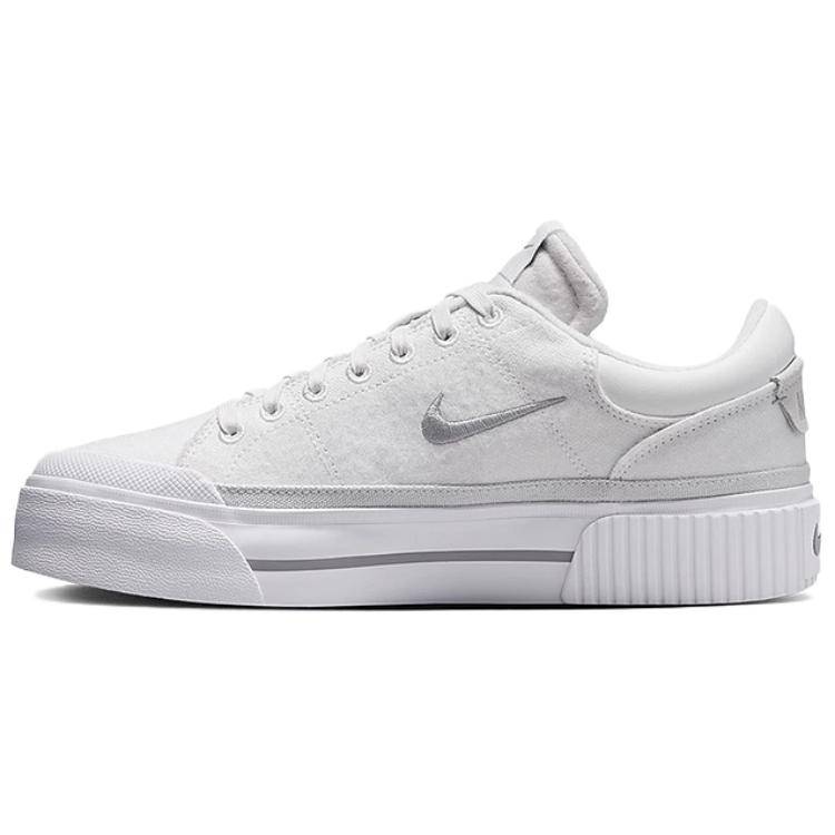 Nike Court Legacy Lift Summit White White Phantom Light Smoke Grey Women's