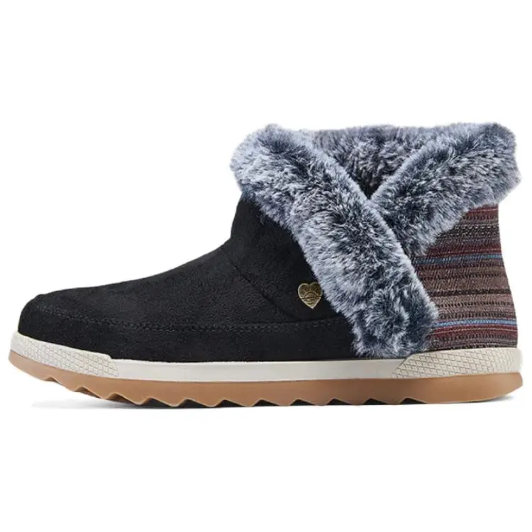 Skechers Bob's Short Snow Boots Women's Black