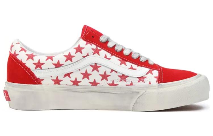 Vans Bianca Chandn X Old Skool Vlt Lx 'Stressed Red' купить в интернет-магазине Yoocart с быстрой доставкой по России.