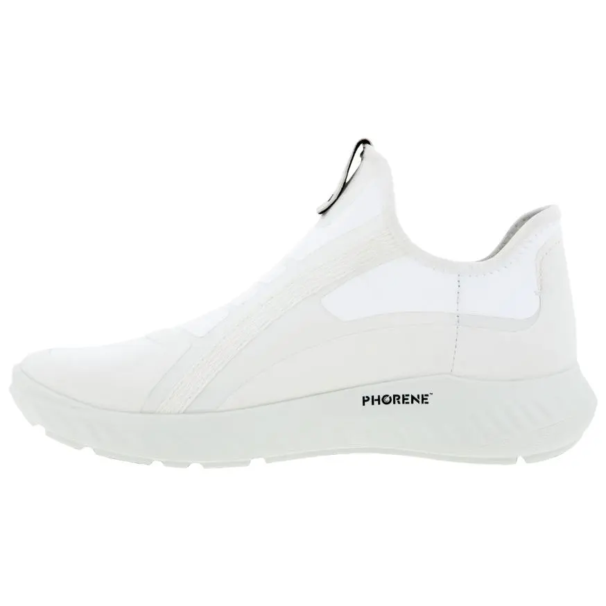 Ecco Ath 1Fw Alpha Abrasion Resistant Low top Sports Casual Shoes Women's White