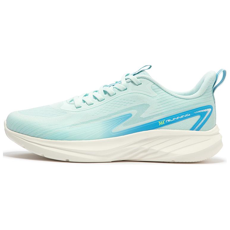 361° Cushioning Wear-Resistant Low-Top Running Shoes Men's Blue White