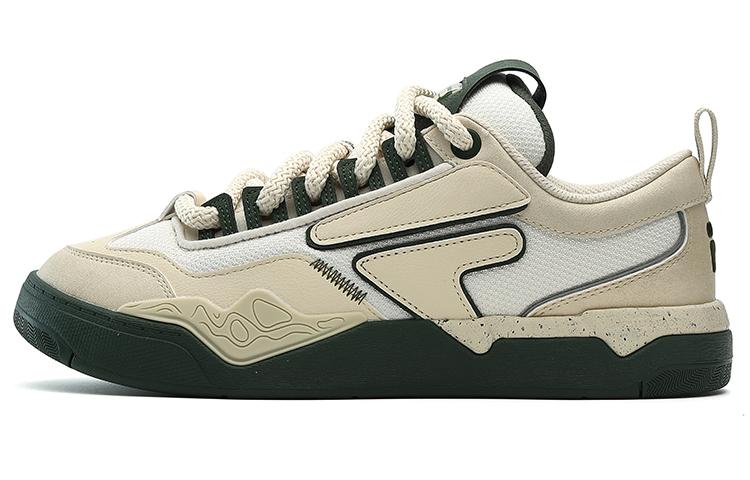 FILA FUSION X Nollie Skateboarding Sneakers 'Beige Black'