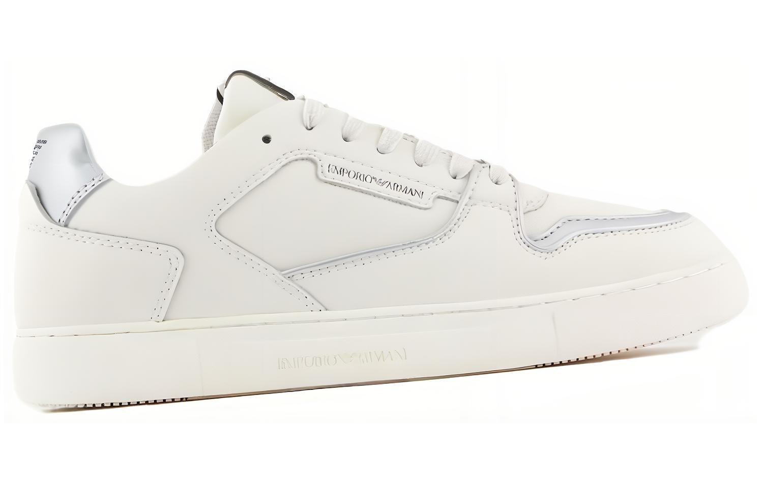 EMPORIO ARMANI Contrast-trim Low-top Sneakers