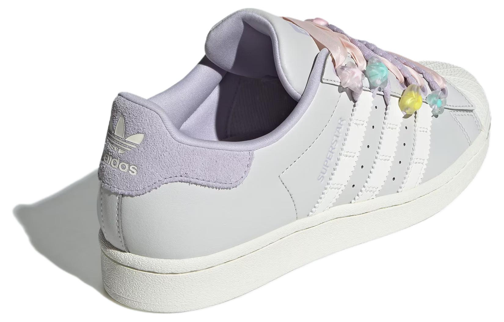 Adidas Originals SUPERSTAR Low top Skateboard Shoes Women's Silver Purple купить в интернет-магазине Yoocart с быстрой доставкой по России.