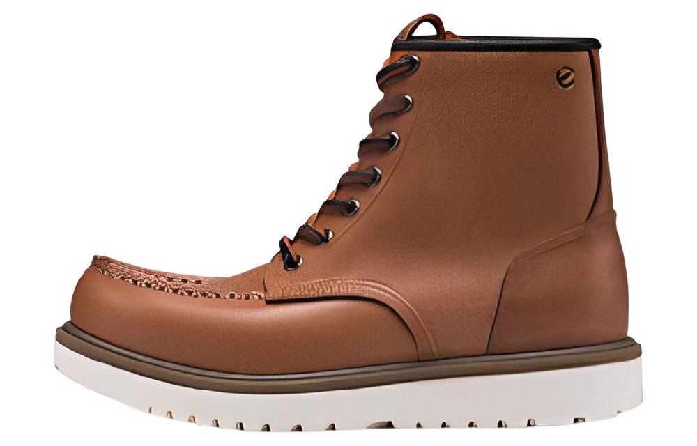 Ecco Trendy Collection Short Martin Boot Men's Brown