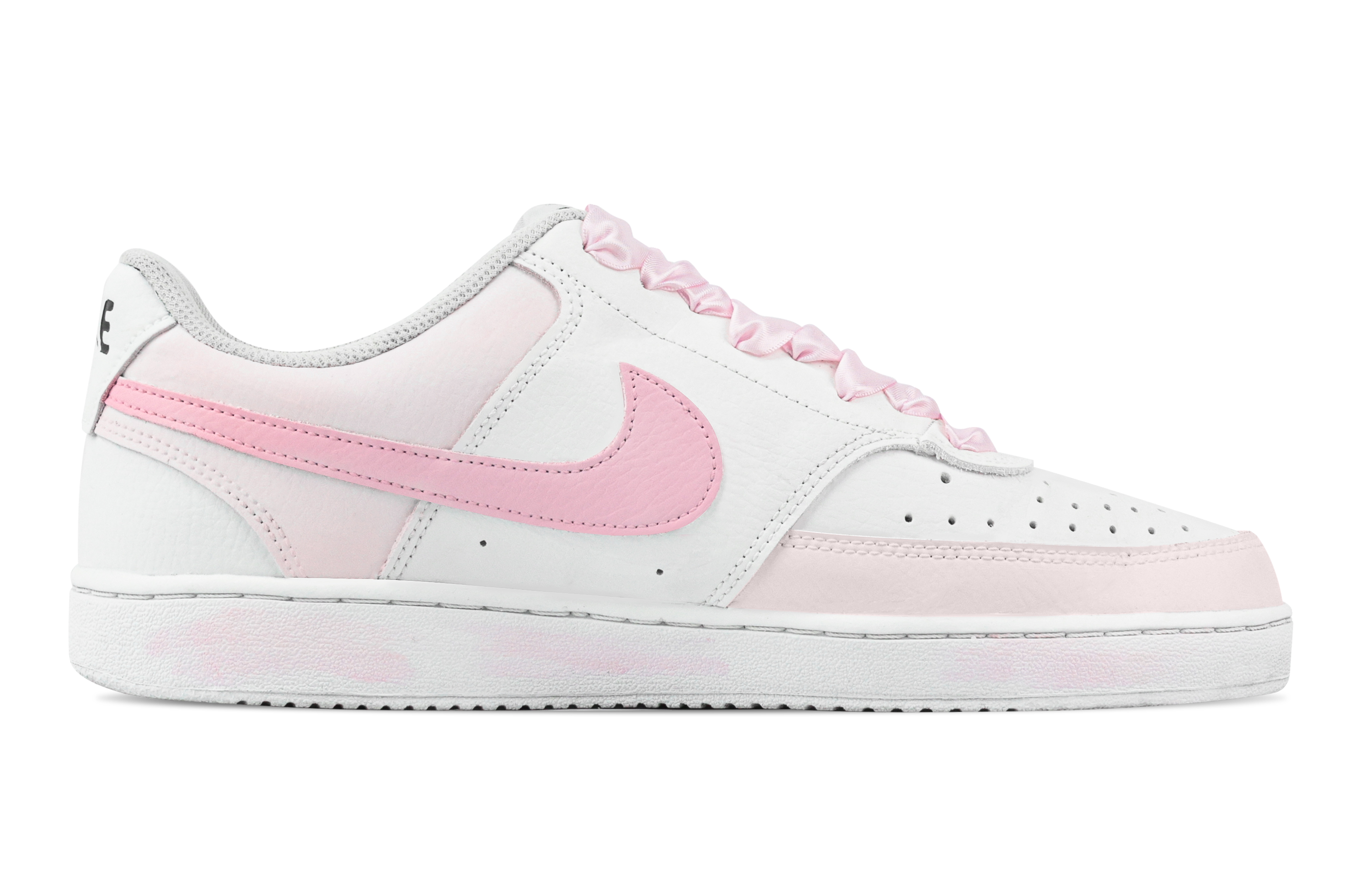 Nike Court Vision 1 Heartbeat Combat Abrasion Resistant Low top Skateboard Shoes Men's Pink White купить в интернет-магазине Yoocart с быстрой доставкой по России.
