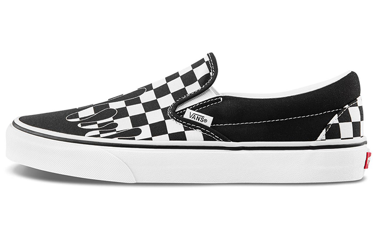 Vans Classic Slip On 'Paint Drip Checkerboard'
