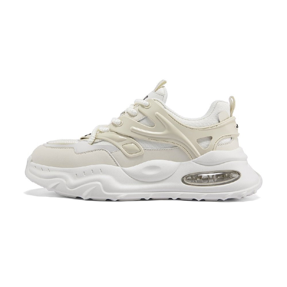 Jeep Low Top Outdoor Shoes Men's Ecru