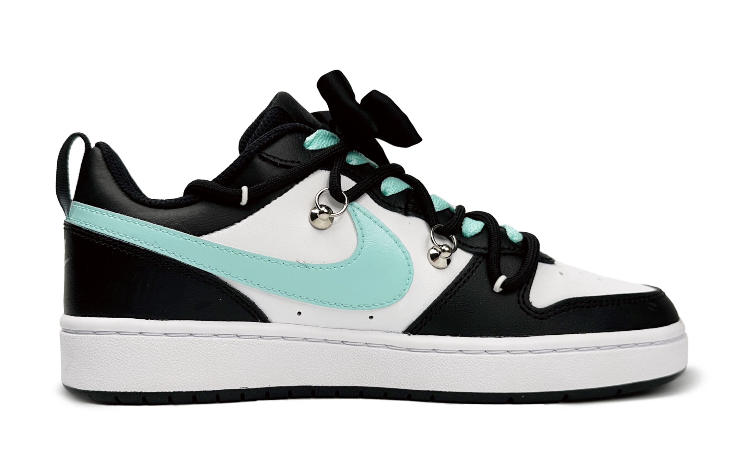 Nike Court Borough Low-Top Skateboard Shoes GS Teal купить в интернет-магазине Yoocart с быстрой доставкой по России.