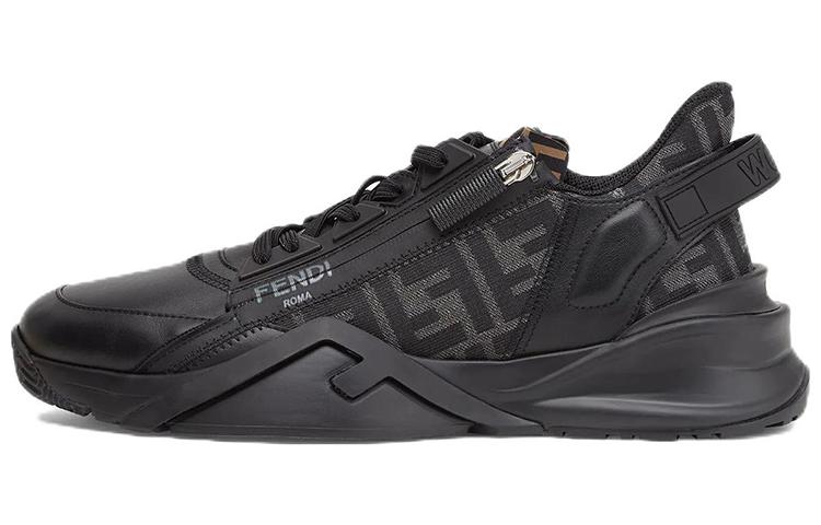 FENDI Flow Low-Top Sneakers Black