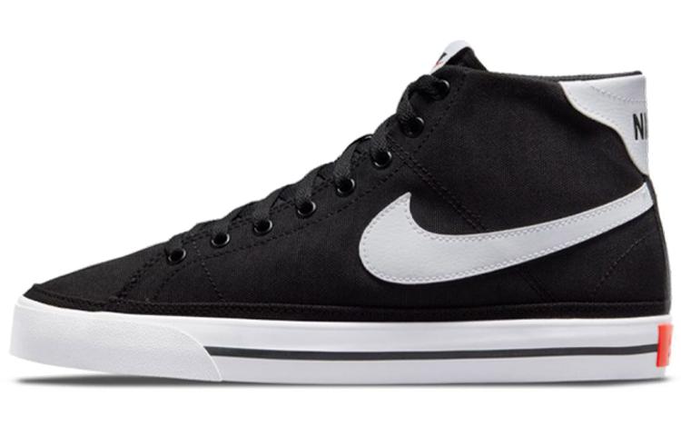 Nike Court Legacy Canvas Mid 'Black White'