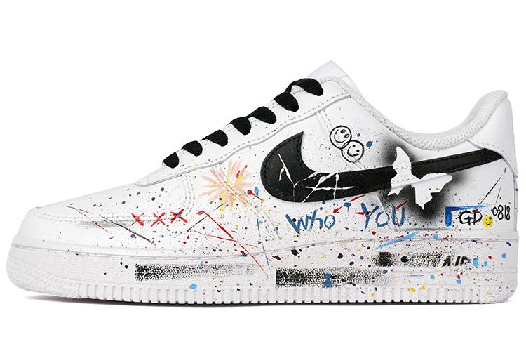 Nike Air Force 1 07 Skateboard Shoes Men's Black White