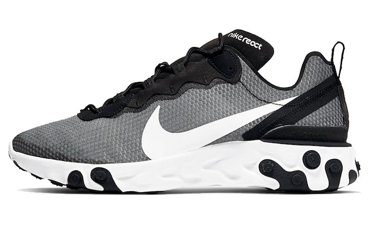 Nike React Element 55 Se Black White