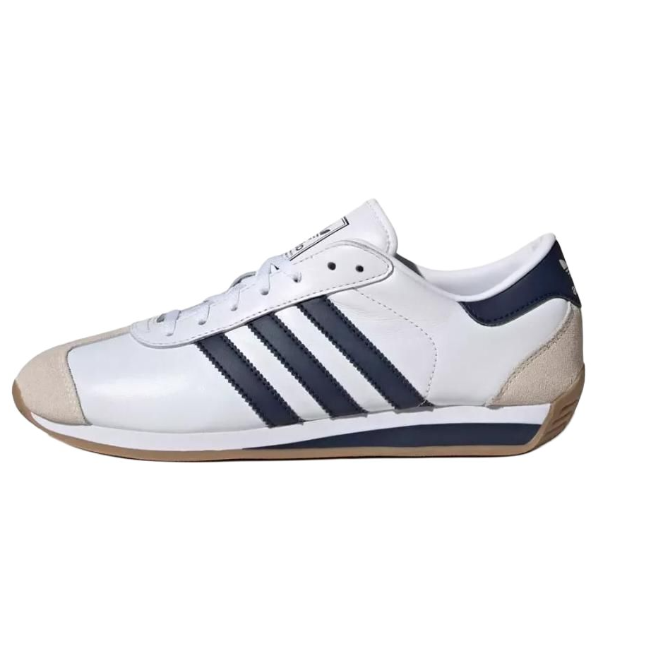 Adidas Originals Country 2 Anti Slip Wear Resistant Low Top Casual Shoes Men's White