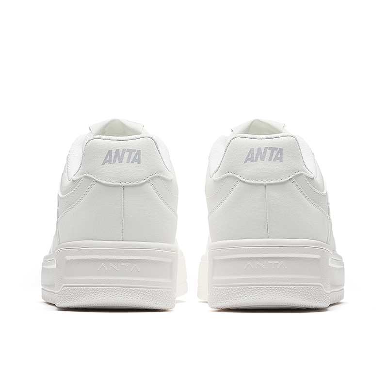 Anta Relaxed Slip Resistant, Abrasion Resistant, Breathable Low top Skateboard Shoes Men's Papyrus White купить в интернет-магазине Yoocart с быстрой доставкой по России.