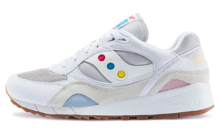 Saucony Shadow 6000 White Multi Color Billy's