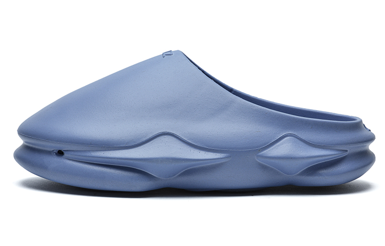 EQLZ EQUALIZER 1050 Quiet Abrasion-Resistant Slide Slippers Unisex Stone Blue Eco-Friendly Coffee Grounds Aromatherapy