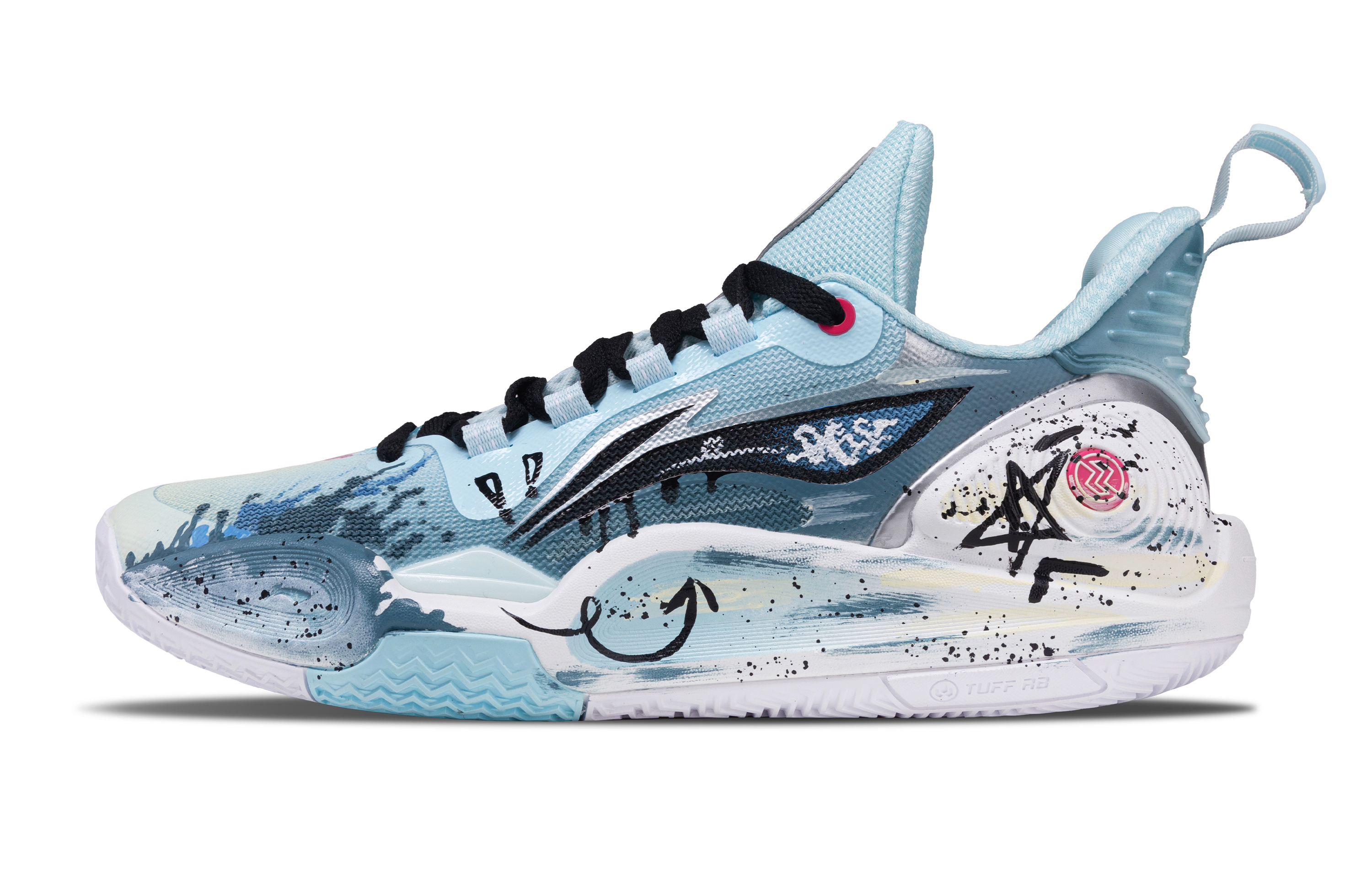 LiNing Speed 9 Shock Absorbers Slip Resistant Abrasion Resistant Low top Basketball Shoes Men's