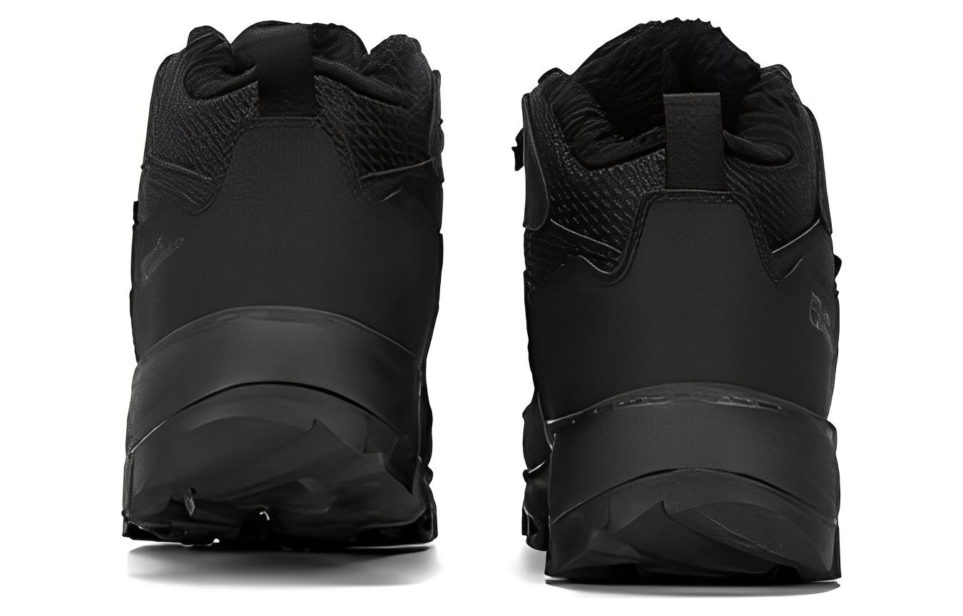 Jack Wolfskin Anti-Slip Wear-Resistant Mid-Top Outdoor Shoes Men's Black купить в интернет-магазине Yoocart с быстрой доставкой по России.