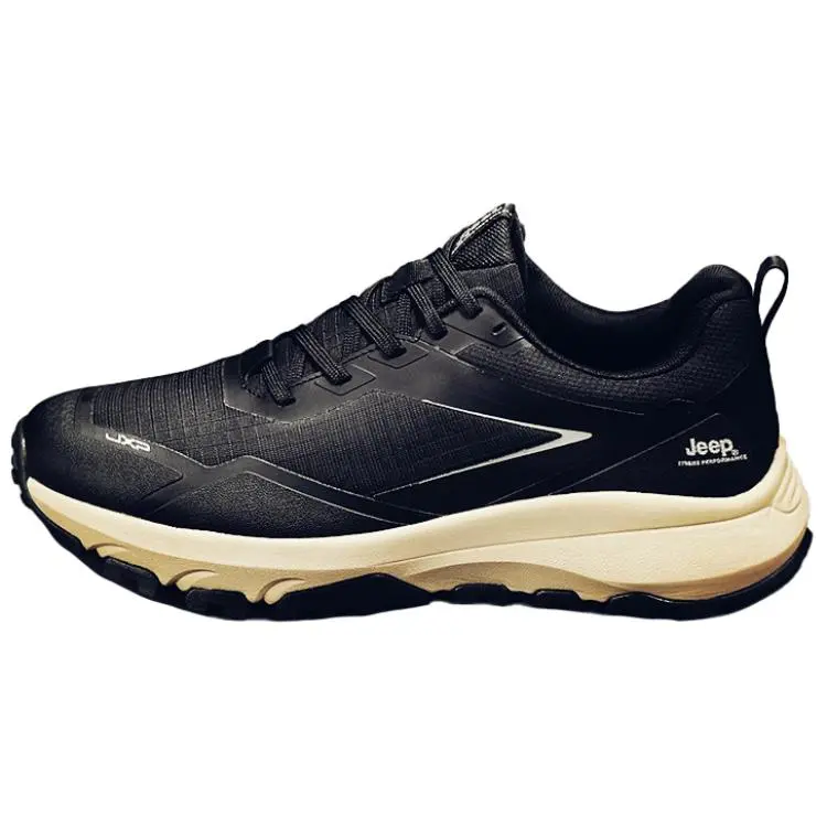 Jeep Low Top Casual Shoes Men's Black