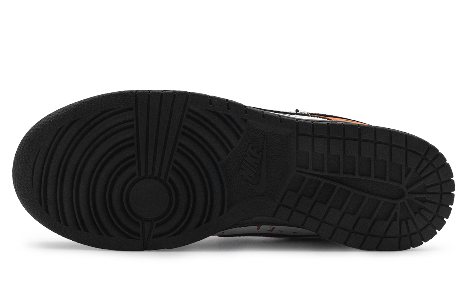 Nike Dunk Anti-Slip Wear-Resistant Low-Top Skateboard Shoes Unisex Black White Orange купить в интернет-магазине Yoocart с быстрой доставкой по России.
