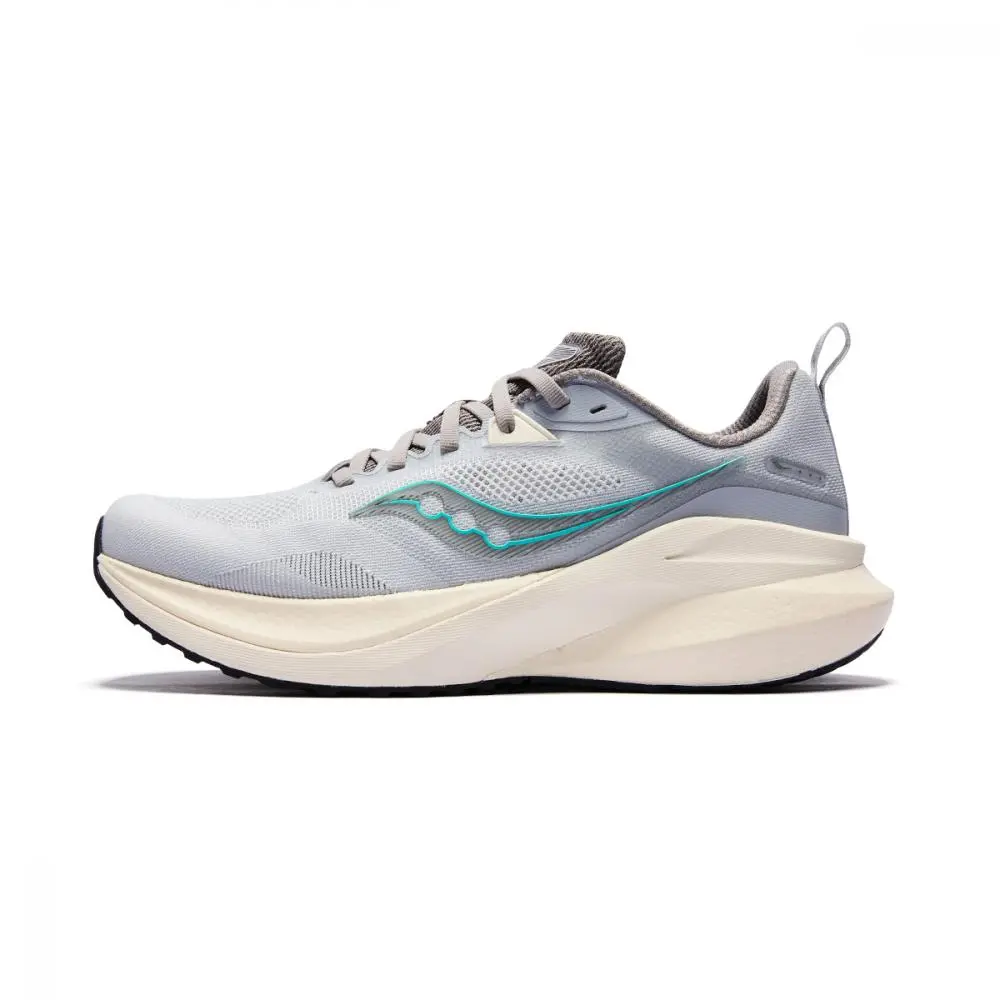 Saucony Anti-Slip Wear-Resistant Low-Top Casual Running Shoes Men's Gray