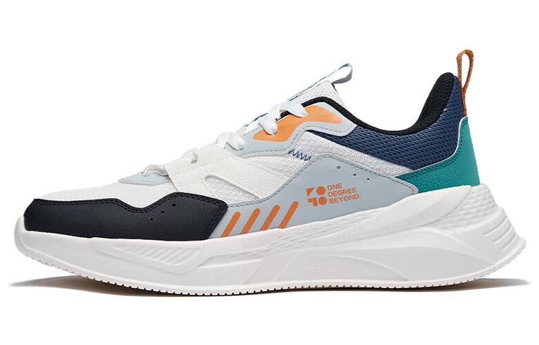 361° Cushioning, Slip Resistant, And Abrasion Resistant Low Top Sports Casual Shoes Men's White Black Blue