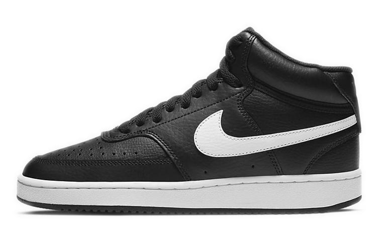 Nike Court Vision Mid Black White Women's