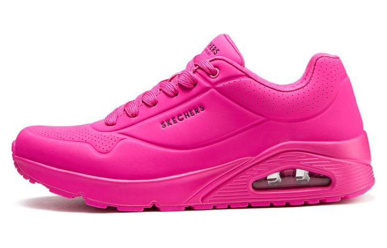 Skechers Uno Casual Shoes Men Low-Top Pink/Black