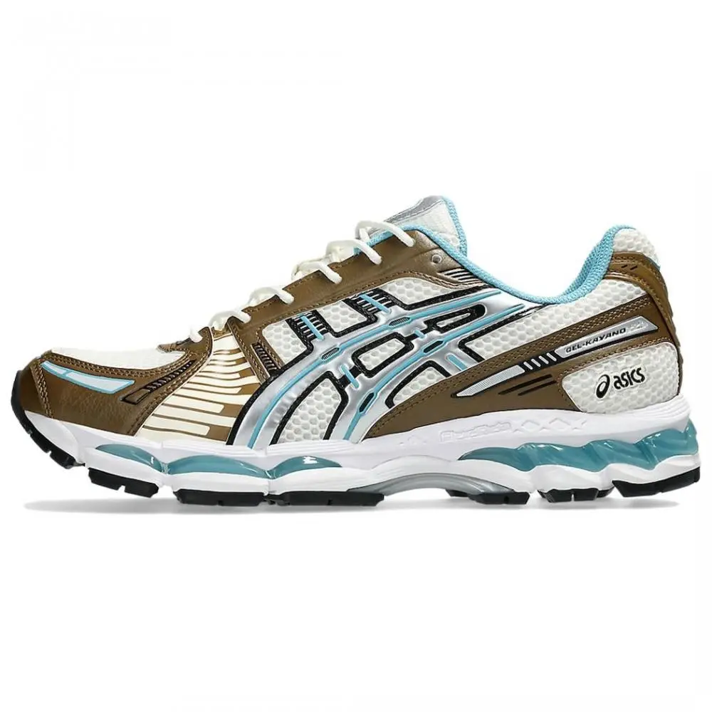 Asics GEL Kayano 12.1 Abrasion Resistant Low top Running Shoes Unisex Blue Brown