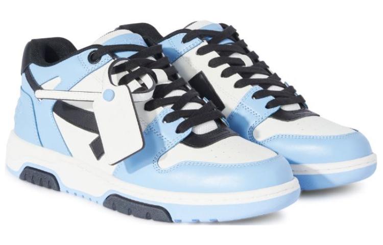 OFF WHITE Out Of Office Low Top Leather Sneaker 'Blue Black White'