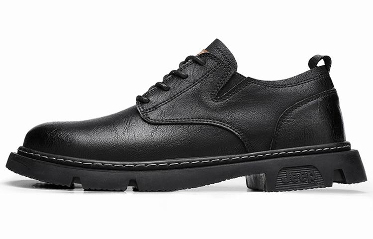 Jeep Men's Casual Shoes Men Low-Top Black