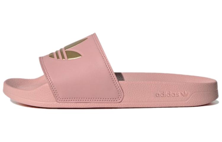 Adidas Adilette Lite Slides Wonder Mauve Matte Gold Women's