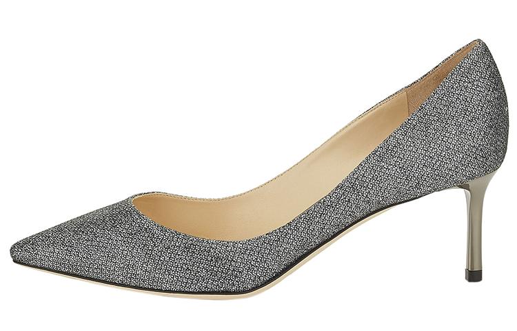 Jimmy Choo ROMY 60 Slim Heel High Heels Women's Gray
