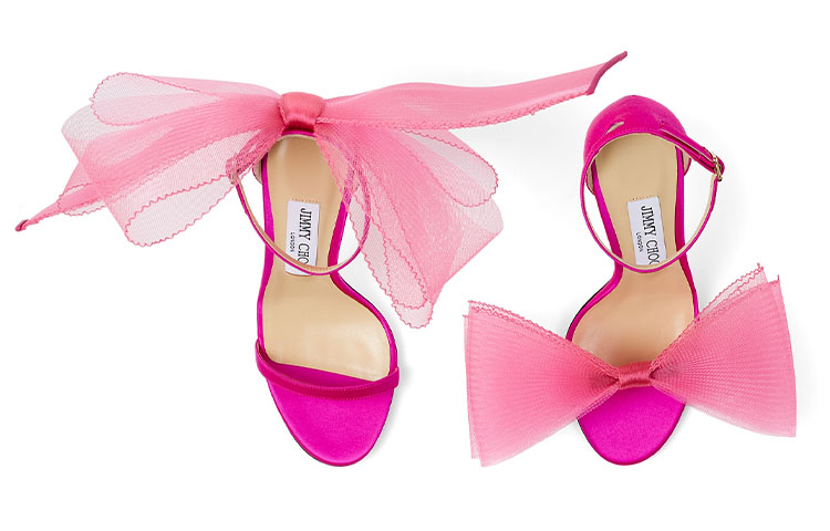 Jimmy Choo Aveline 100 Asymmetric Sandals