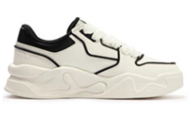 361° Brocade Journey Series Abrasion Resistant Breathable Low top Skateboard Shoes Women's White Black