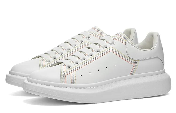 Alexander McQueen Oversized Embroidered White Multi