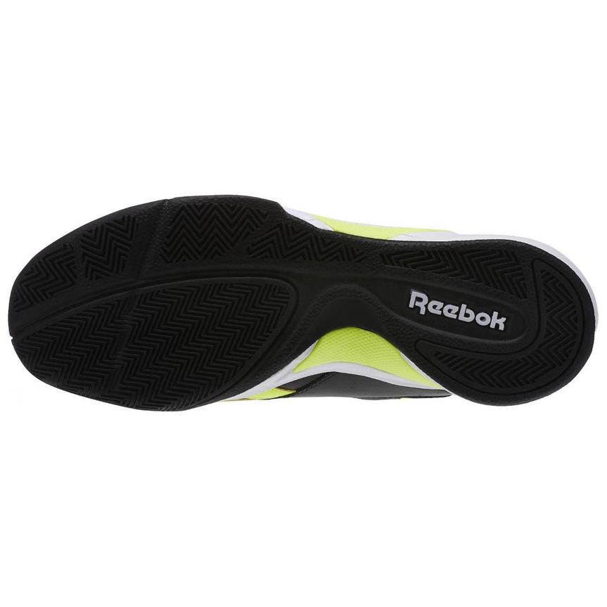 Reebok Pro Heritage 2 Cushioning Slip Resistant Mid Top Basketball Shoes Men's Black