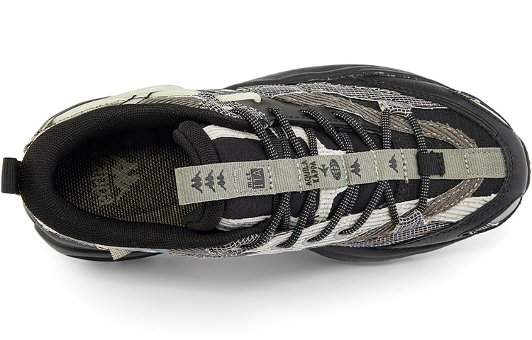 Kappa Coverage Low-Top Chunky Sneakers Unisex Black купить в интернет-магазине Yoocart с быстрой доставкой по России.