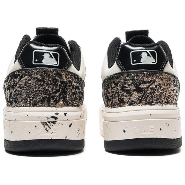 MLB Chunky Liner Gold Leaf Honor Anti-Slip Wear-Resistant Low-Top Skateboard Shoes Unisex Beige