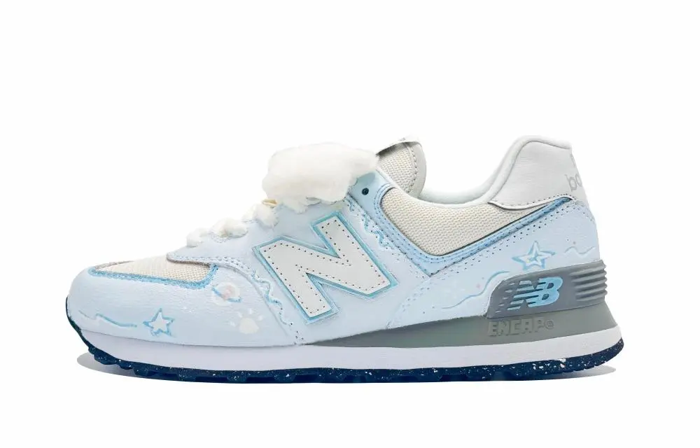 New Balance NB 574 Abrasion Resistant Breathable Low top City Commute Running Shoes Unisex