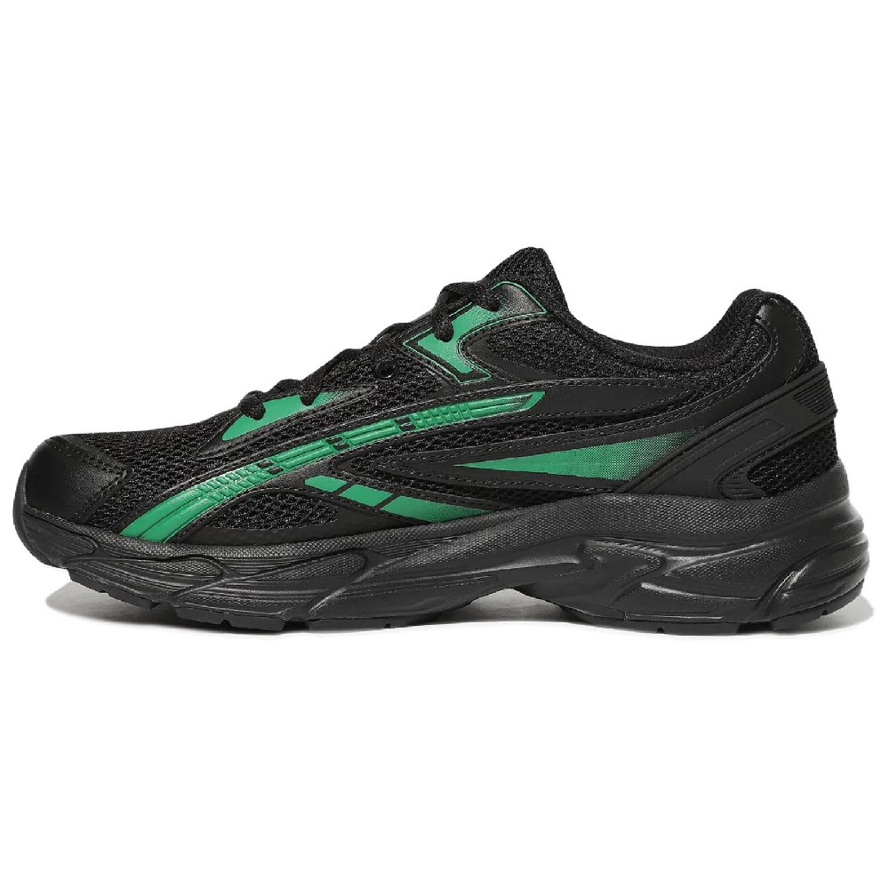 FILA Cushioning, Slip Resistant, Lightweight Low Top Casual Running Shoes Unisex Black Green